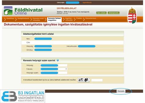 ingyenes tulajdoni lap gyflkapun keresztl|INGATLANKERESŐ ONLINE FÖLDHIVATALI SZOLGÁLTATÁS